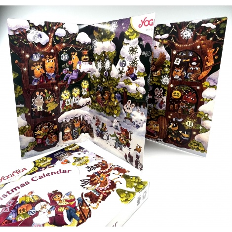 Organický vianočný adventný kalendár Yogi Tea 45,9 g