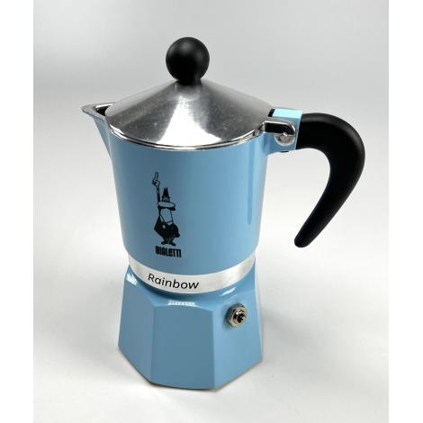 Modrý moka hrniec Bialetti Rainbow 3