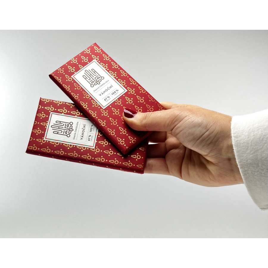 Čokoláda Ajala Vianoce 67%