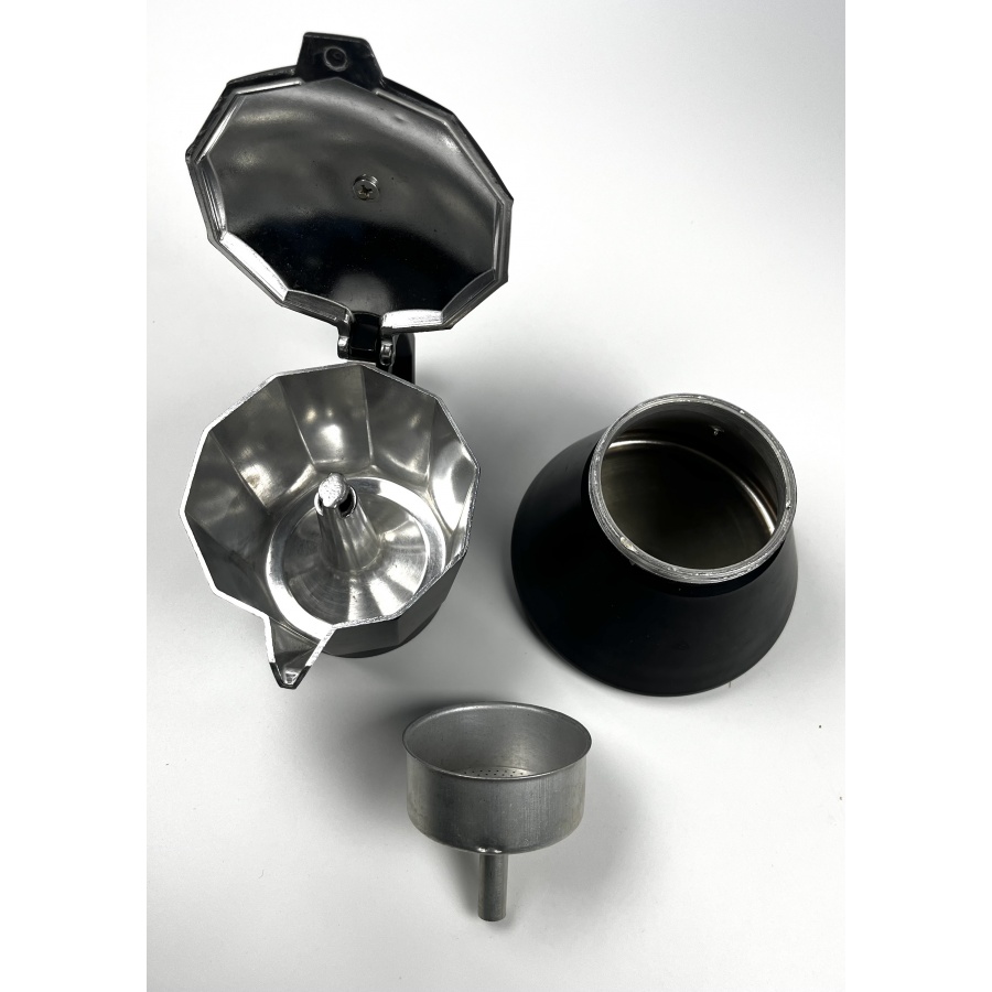 Moka kanvica Kaffia Black 6 šálok - POUŽITÁ / ZĽAVA