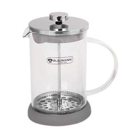 Frenchpress 800ml kanvica šedá, nerez
