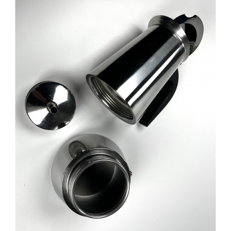 Garnek Moka Kaffia 4 filiżanki stal nierdzewna