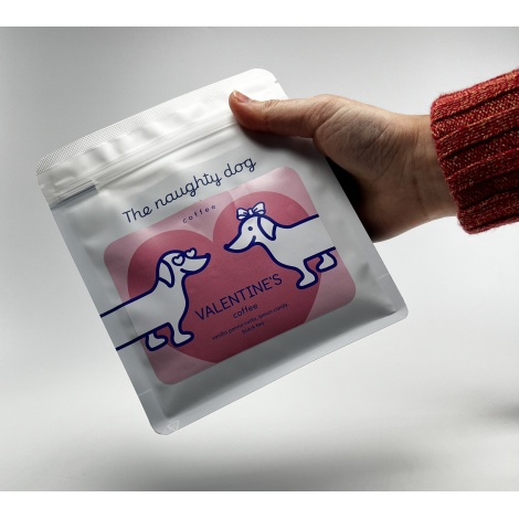 The Naughty Dog VALENTÍNSKA KÁVA 200g