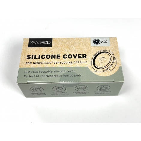 2x náhradné viečko Sealpod pre kapsuly Nespresso VertuoLine® a Vertuo®.