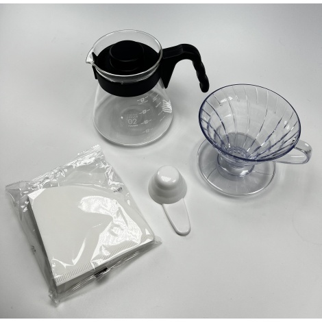 Hario V60 Pour over Craft - czarny (VCND-02B-EX)