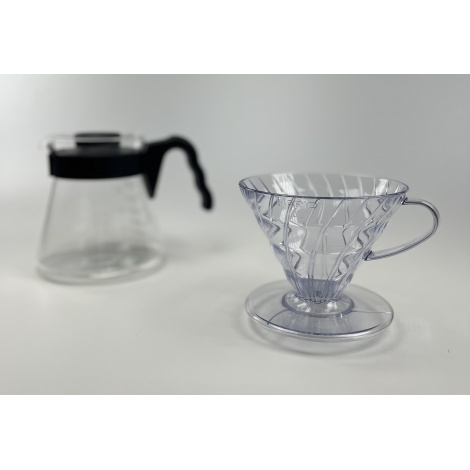 Hario V60 Pour over Craft - czarny (VCND-02B-EX)