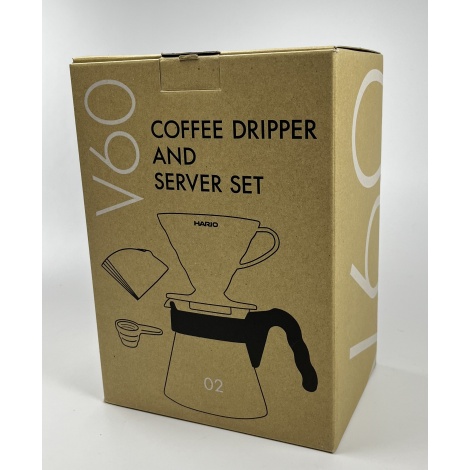 Hario V60 Pour Over Craft - čierny (VCND-02B-EX)