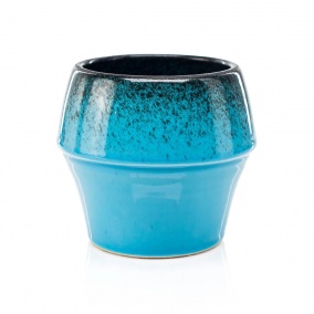 Icosa Avensi Wave Ceramiczny kubek AERESSO Atlantis Blue 180 ml