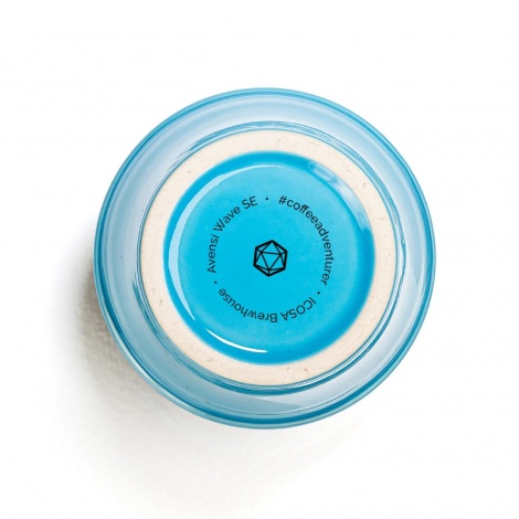 Keramický hrnček Icosa Avensi Wave AERESSO Atlantis Blue 180 ml