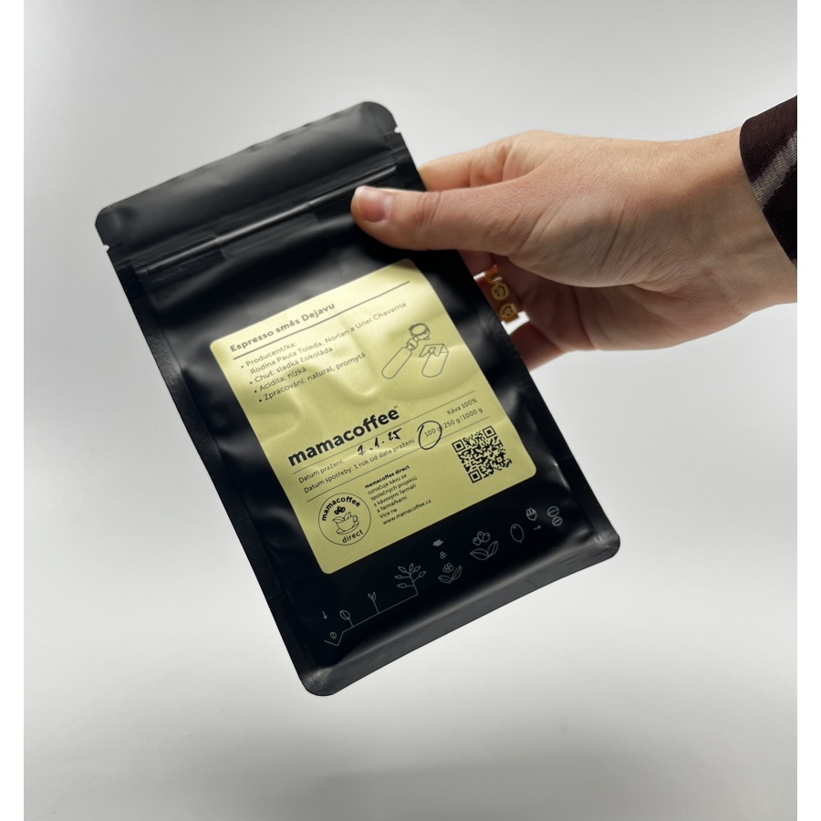Mamacoffee Espresso zmes Dejavu 100g