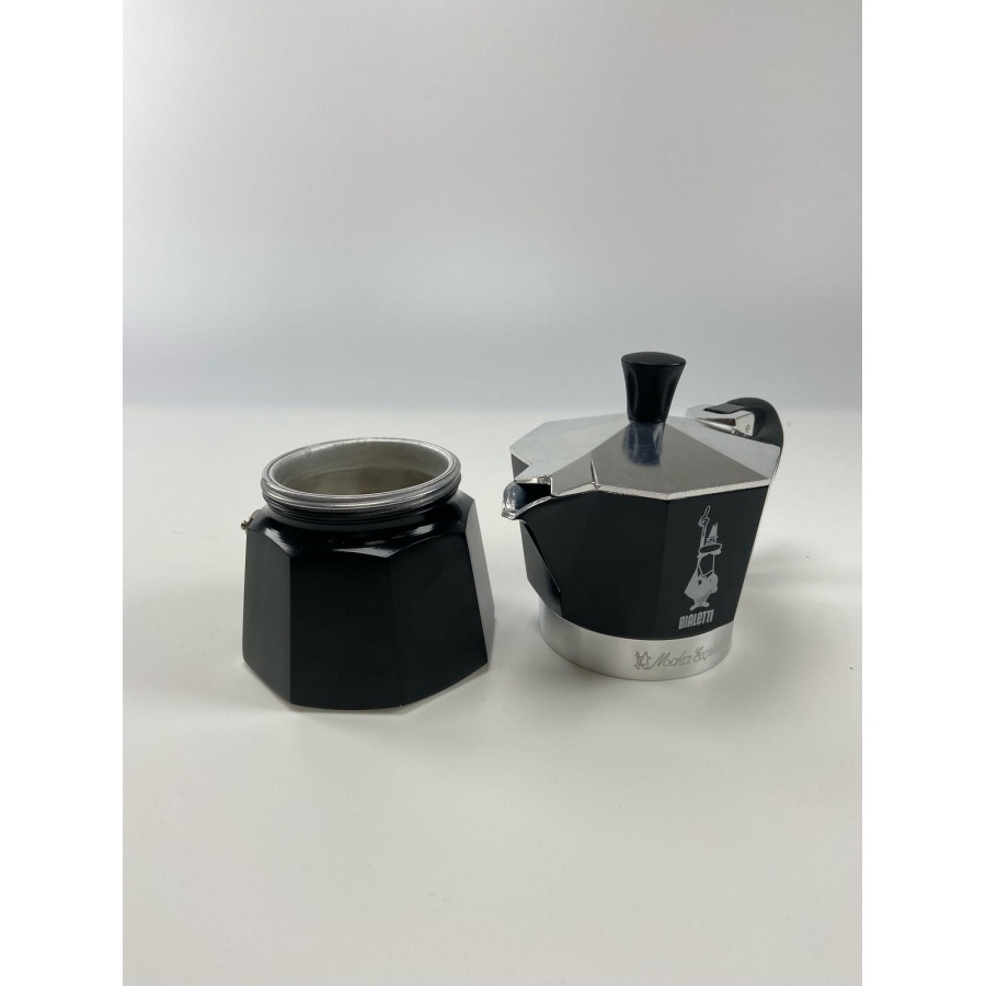 Bialetti Moka Express 3 moka kanvica čierna – POUŽITÁ/ZĽAVA