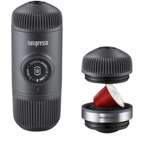 Wacaco Nanopresso šedá + adaptér NS