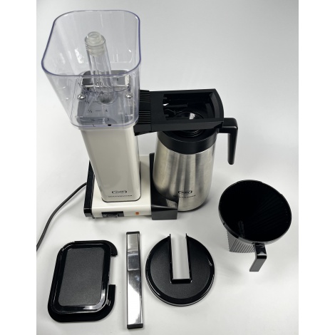 Repasovaný Moccamaster KBGT-741 Technivorm white (1 rok záruka )
