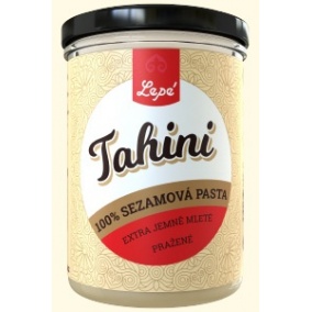 Lepé Tahini 400 g – 100 % sezamová pasta, bez lepku a palmového oleja
