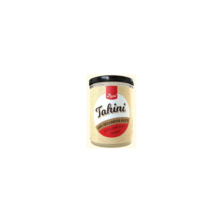 Lepé Tahini 400 g – 100 % sezamová pasta, bez lepku a palmového oleja