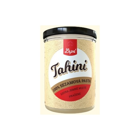 Lepé Tahini 400g - 100% sezamová pasta, bez lepku a palmového oleja