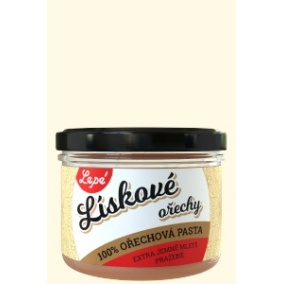 Lepé Liesková pasta 200 g – 100 % lieskové orechy, bez lepku a palmového oleja