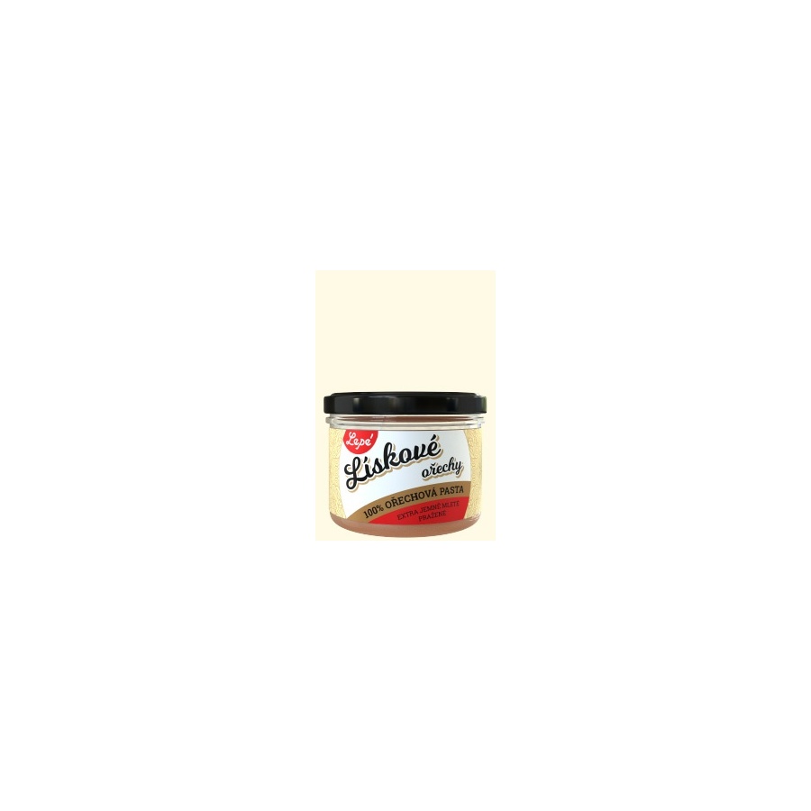 Lepé Liesková pasta 200 g – 100 % lieskové orechy, bez lepku a palmového oleja