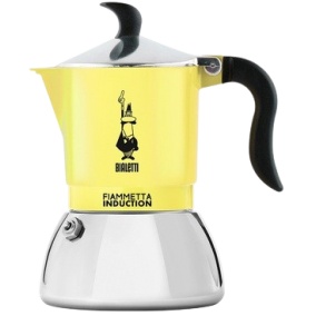 Bialetti Moka Induction Fiammetta - 2 šálky žltá NOVINKA