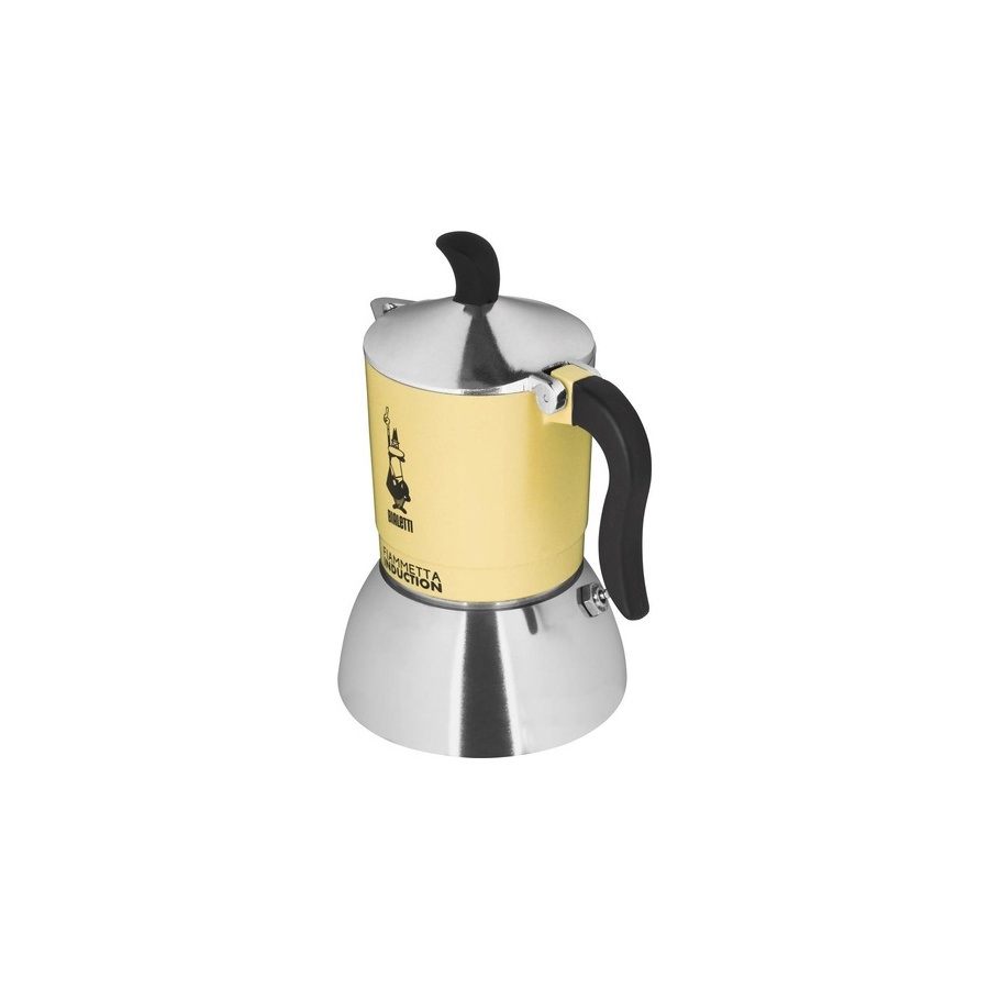 Bialetti Moka Induction Fiammetta - 2 šálky žltá NOVINKA