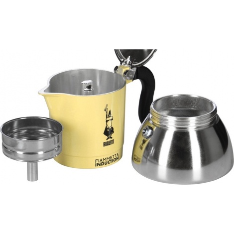 Bialetti Moka Induction Fiammetta - 2 šálky žltá NOVINKA