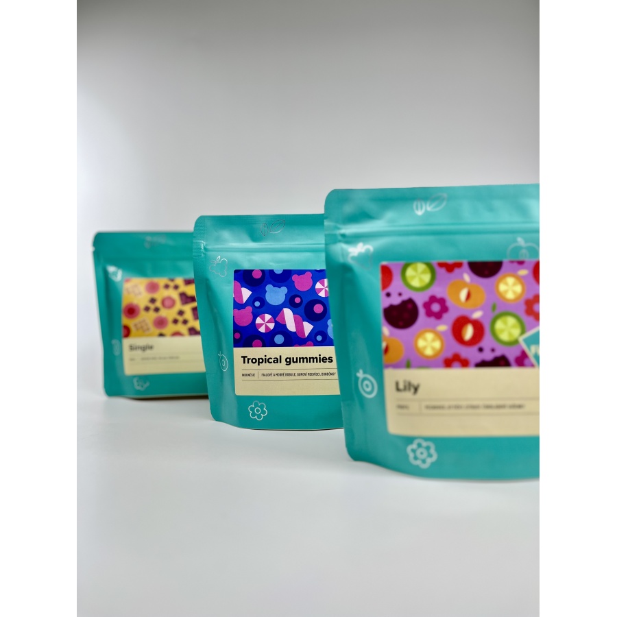 Fiftybeans Indonézia Tropical gummies 200g