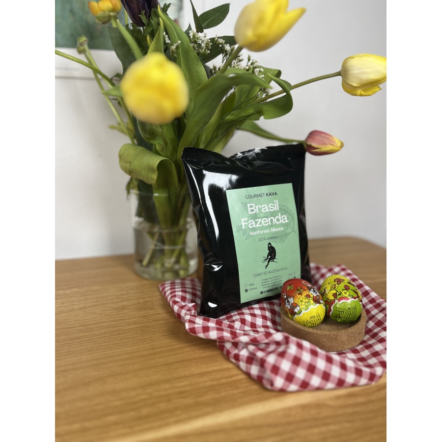 Brazília Fazenda Rainforest, zrnková káva arabica