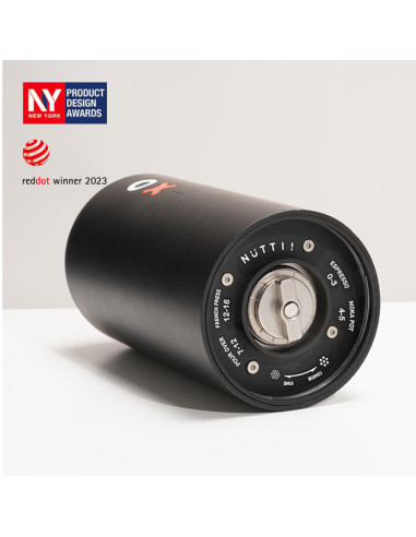 Nuttii OX LITE Portable - elektrický mlynček - čierny