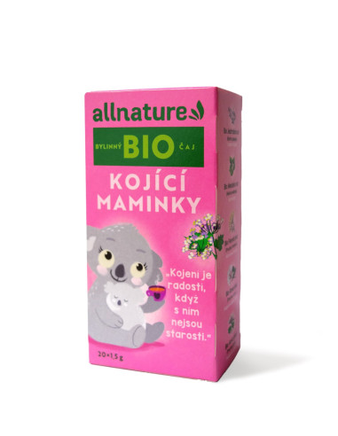 Allnature organický bylinný čaj pre dojčiace mamičky 20x1,5 g