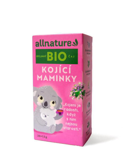 Allnature organický bylinný čaj pre dojčiace mamičky 20x1,5 g