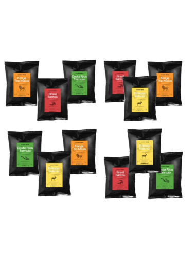 Predplatné na filtrovanú kávu od GourmetKava - stredne pražená