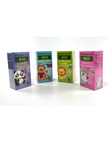 Allnature BIO Detský čaj Dobré trávenie s feniklom 20x1,5 g