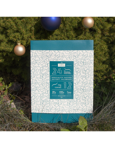 Adventný kalendár s výberovou kávou 2025