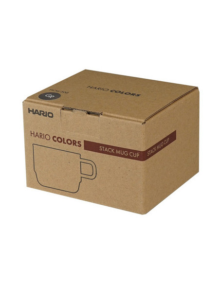 Hrnček Hario Colors Stack Cup 300 ml - sivý