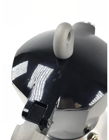 Bialetti Moka Induction 4 šálky čierna - Kozmetická vada / ZĽAVA