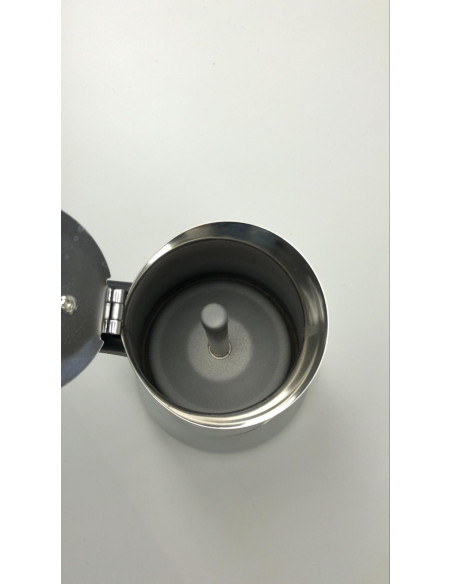 Moka kanvica Kaffia 6 šálok z nehrdzavejúcej ocele - Použité/Zostalo