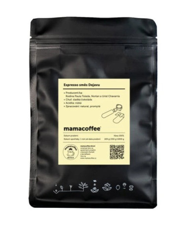 Mamacoffee Espresso zmes Dejavu 100g