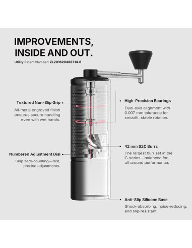 Brúska Timemore C5 ESP PRO Black