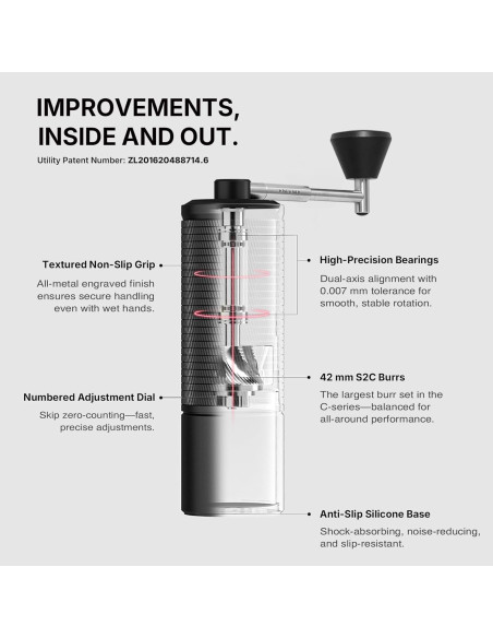 Brúska Timemore C5 ESP PRO Black