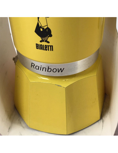 BAZAR - Žltý moka hrniec Bialetti Rainbow 3