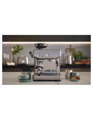 Kávovar Pak SAGE SES876BSS strieborný