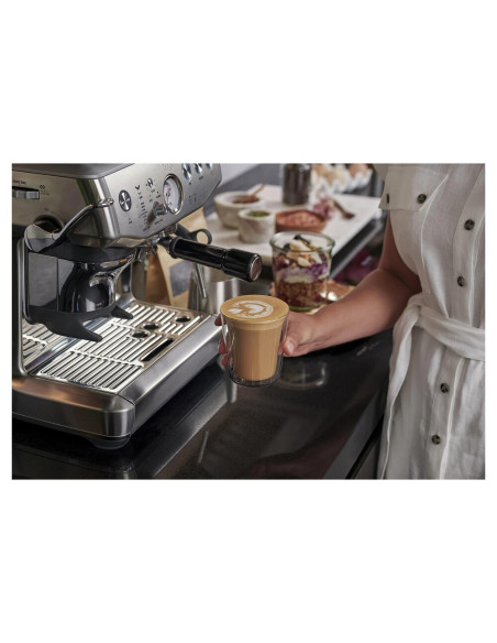 Kávovar Pak SAGE SES876BSS strieborný