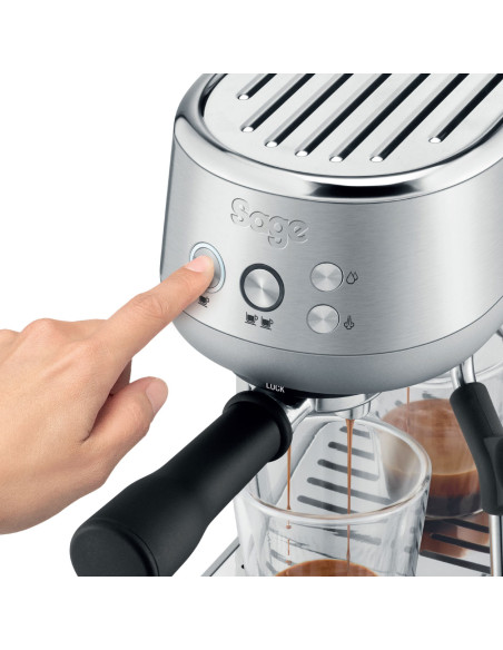 Pákový kávovar SAGE SES450BSS strieborný