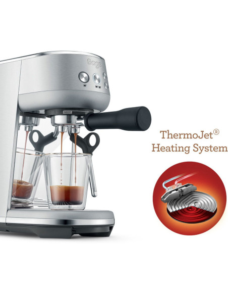 Pákový kávovar SAGE SES450BSS strieborný