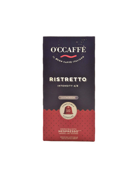 Kapsule O'Ccaffé Ristretto pre Nespresso® 10 ks