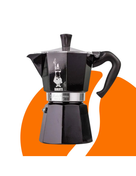 Bialetti Moka Express 6 moka konvica čierna
