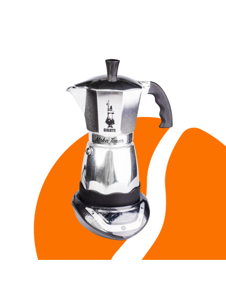 Bialetti Moka Timer 6 elektrická moka kanvica