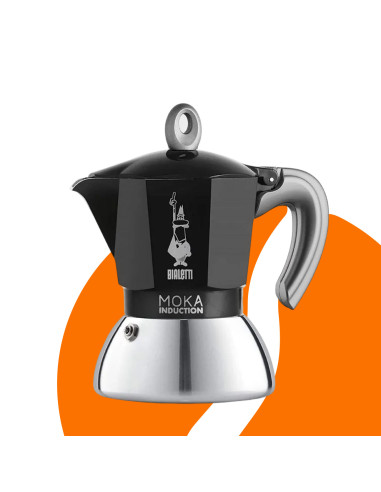 Bialetti Moka Induction 4 šálky čierna NEW
