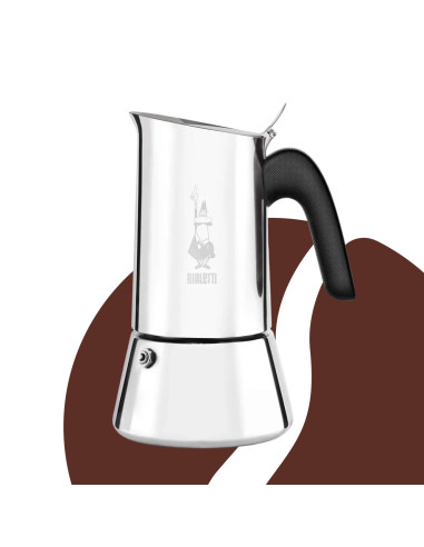 Bialetti Venus 10 šálok, indukčná moka kanvica