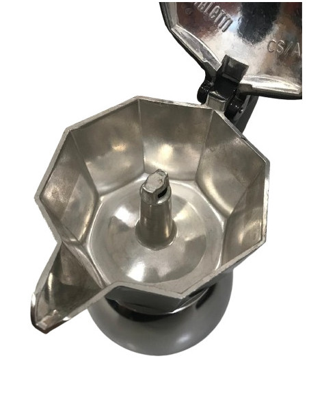 Bialetti Moka Induction 4 šálky čierna - Kozmetická vada / ZĽAVA